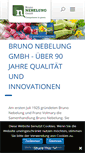 Mobile Screenshot of nebelung.de